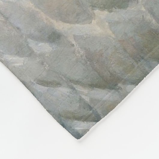 Caillebotte's Rue de Paris, temps de pluie Fleecedecke (Ecke)