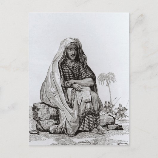 Caillie Meditating Postkarte (Vorderseite)