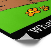 Caillou Death Party Poster (Ecke)