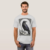 Caim Der schneidige Duellant Krähe T-Shirt (Vorne ganz)