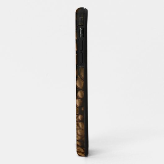 Caiman Crocodile Skin Reptile Effect Phone Case (Hinten/Links)