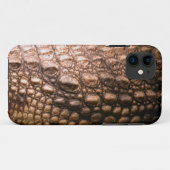 Caiman Crocodile Skin Reptile Effect Phone Case (Rückseite (Horizontal))