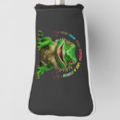 Caiman Golf Head Cover - Bleibe Calm, Bleibe Stron Golf Headcover (Rotieren 90)