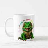 "Caiman Power - Bleibe Starke Tasse (Links)