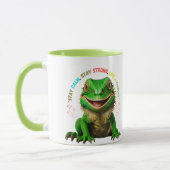 "Caiman Power - Bleibe Starke Tasse (Links)