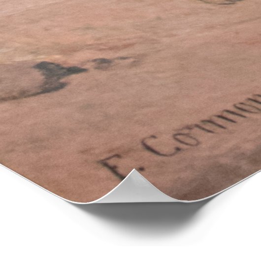 Cain Flying vor Jehovas Fluch Poster (Ecke)