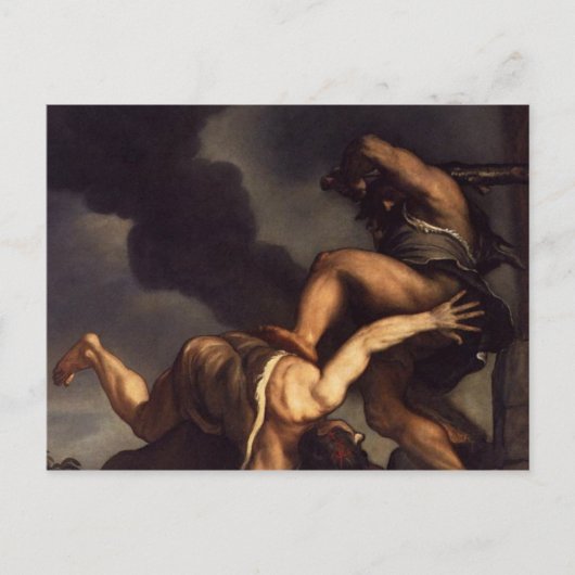 Cain Slay Abel Postkarte (Vorderseite)