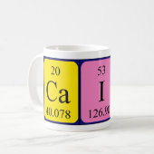 Caine Periodenname Tasse (Vorderseite Links)