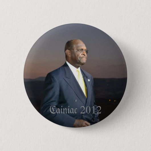 Cainiac 2012 Knopf - rund Button (Vorderseite)