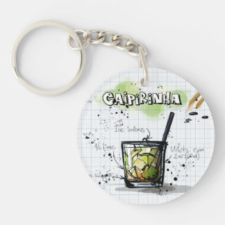 Caipirinha Acrylischer Schlüsselanhänger