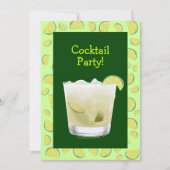 Caipirinha Cocktail Party Einladung individuell an (Vorderseite)