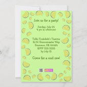 Caipirinha Cocktail Party Einladung individuell an (Rückseite)