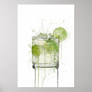 Caipirinha-Cocktail Poster