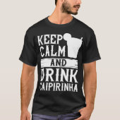 Caipirinha Drink Cocktail Brasilien T-Shirt (Vorderseite)