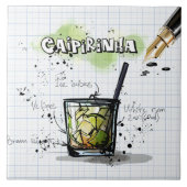 Caipirinha Fliese (Vorderseite)