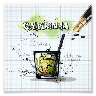 Caipirinha Fotodruck