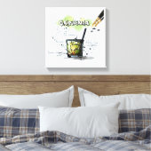 Caipirinha Leinwanddruck (Insitu (Schlafzimmer))