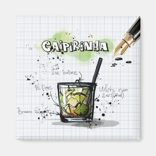 Caipirinha Magnet (Vorne)