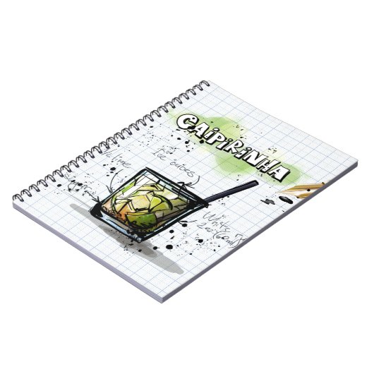 Caipirinha Notizblock (Linke Seite)