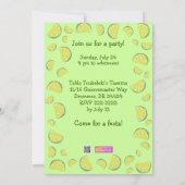 Caipirinha Party Coctail-Party Einladung Vorlage (Rückseite)