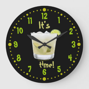 Caipirinha Zeit-Brasilianer Coctail Uhr mit