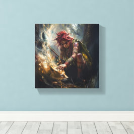 Caipora Leinwanddruck