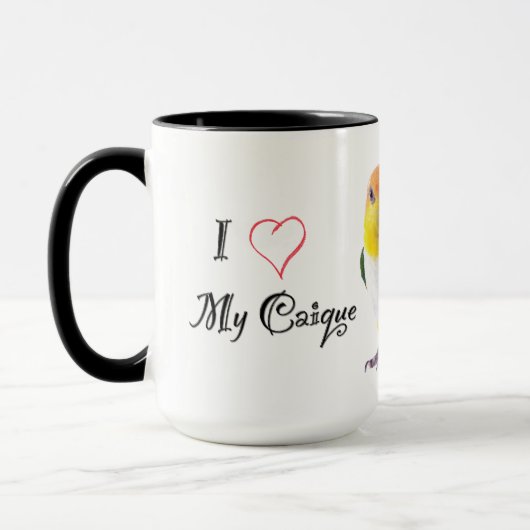 Caique-Papageien-Tasse Tasse (Links)