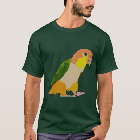 Caique parrot T-Shirt (Vorderseite)