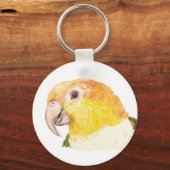 Caique-Schlüsselkette Schlüsselanhänger (Vorderseite)