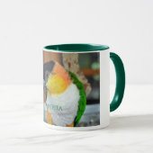 Caique verrückt! tasse (VorderseiteRechts)