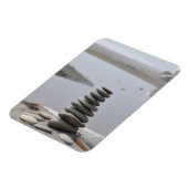 Cairn - Abstapeln von Steinen Magnet (Linke Seite)