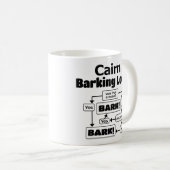 Cairn Barking Logic Kaffeetasse (VorderseiteRechts)