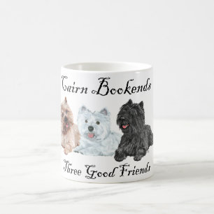 Cairn Buchstützen, Drei gute Freunde Kaffeetasse
