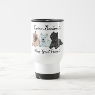 Cairn Buchstützen, Drei gute Freunde Reisebecher
