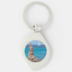 Cairn im Mittelmeer Schlüsselanhänger