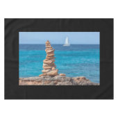 Cairn im Mittelmeer Tischdecke (Vorderseite (Horizontal))