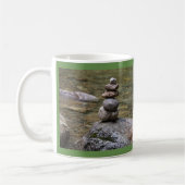 Cairn in einer Strom-Tasse mit Zitat Helens Keller Kaffeetasse (Links)
