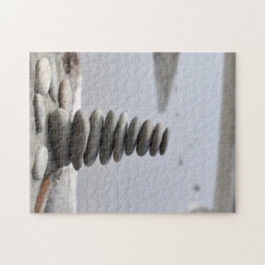 Cairn oder Rock Stacking Serenity Puzzle (Horizontal)