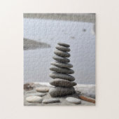 Cairn oder Rock Stacking Serenity Puzzle (Vertikal)
