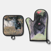 Cairn Ofenhandschuh & Topflappen-Set (Vorderseite)