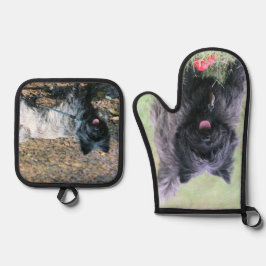 Cairn Ofenhandschuh & Topflappen-Set