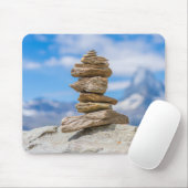 Cairn, Steinturm, Natur Mousepad (Mit Mouse)
