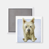Cairn Terrier 1 Magnet (Vorderseite/Rückseite)