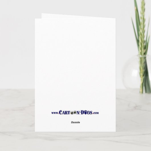 Cairn Terrier 2 Weihnachten (Rückseite)