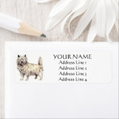 Cairn Terrier Address Labels (Insitu)