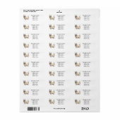Cairn Terrier Address Labels (Vorne)