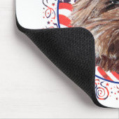 Cairn Terrier American Flag Celebration Mousepad (Ecke)