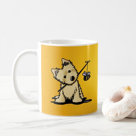 Cairn Terrier Beekeeper Kaffeetasse (Mit Donut)
