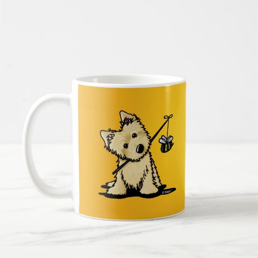 Cairn Terrier Beekeeper Kaffeetasse (Links)