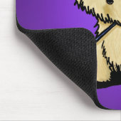 Cairn Terrier Beekeeper Mousepad (Ecke)
